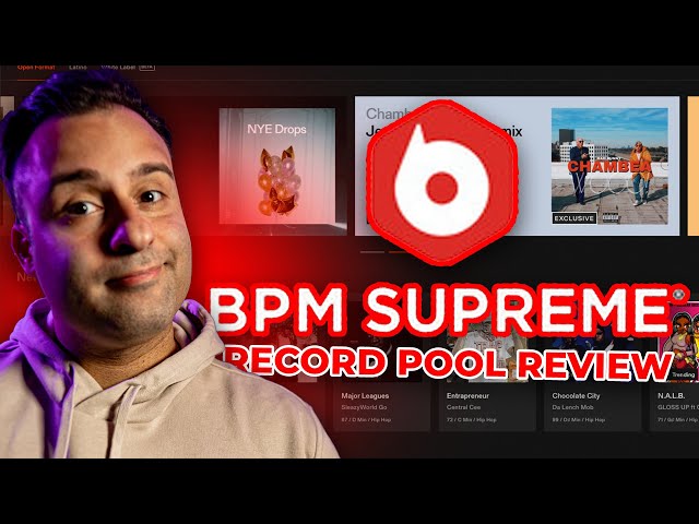 BPM Supreme Record Pool Review | Where DJs Get Their Music!