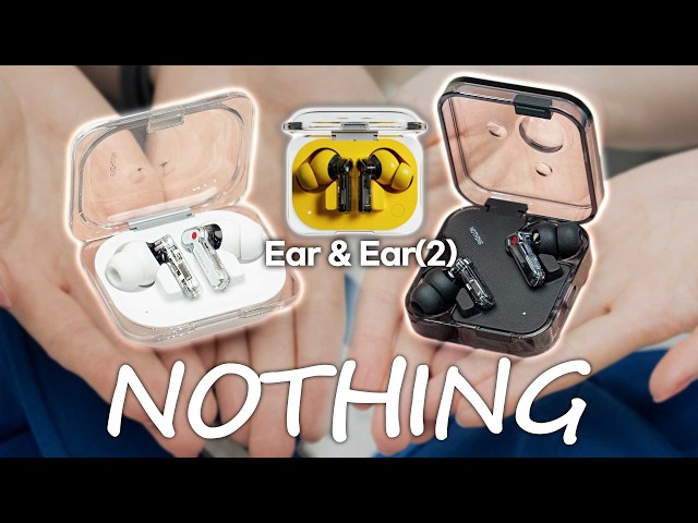 Earphones that look good are also good to listen to? Nothing Ear&Ear(a) Unboxing📦