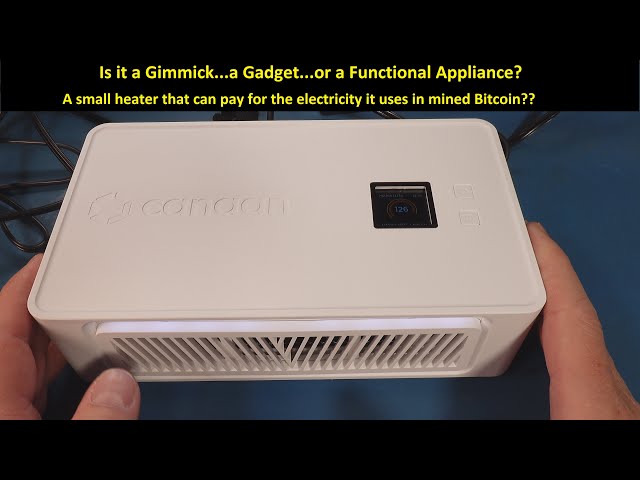 Canaan Avalon Nano 3 Bitcoin Miner / Heater