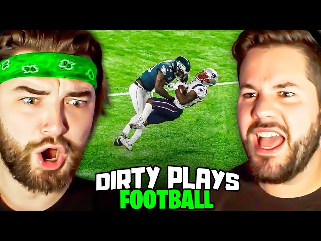 KingWoolz Reacts to BRUTAL FOOTBALL HITS For The First Time!! (w/ Mike)