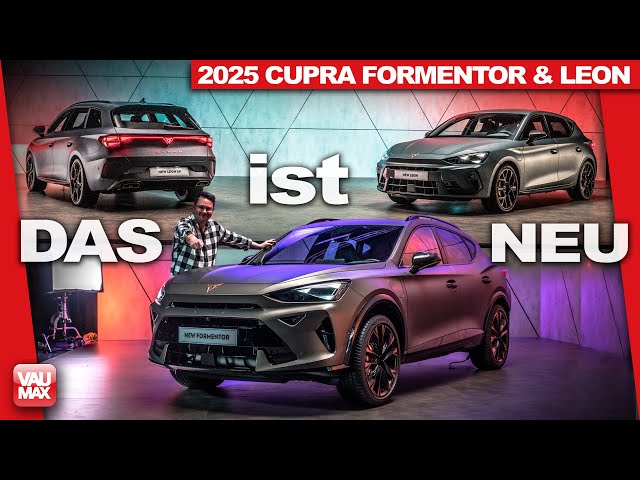 CUPRA Formentor & Leon Facelift - Das ändert sich 2025