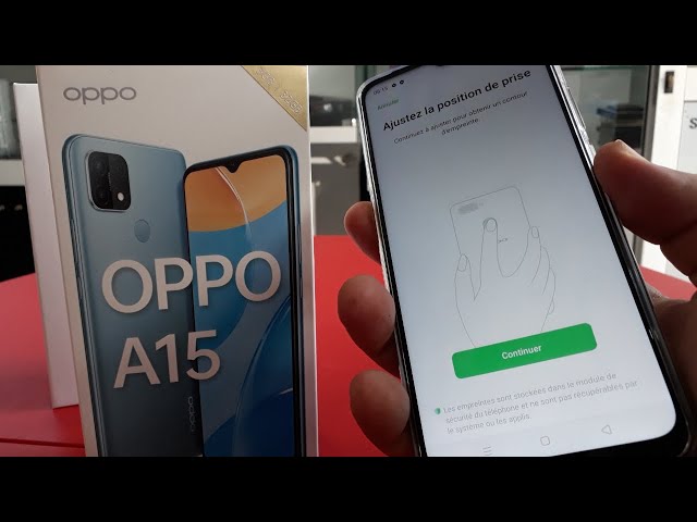 ,كيفية إدخال تقنية البصمة في هاتف OPPO A15 Fingerprint
