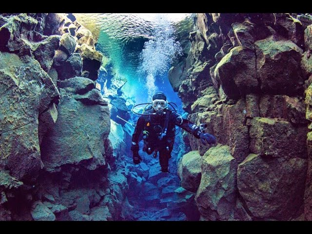Where the Earth Drifts Apart - A Waterlust Film About Diving Silfra, Iceland