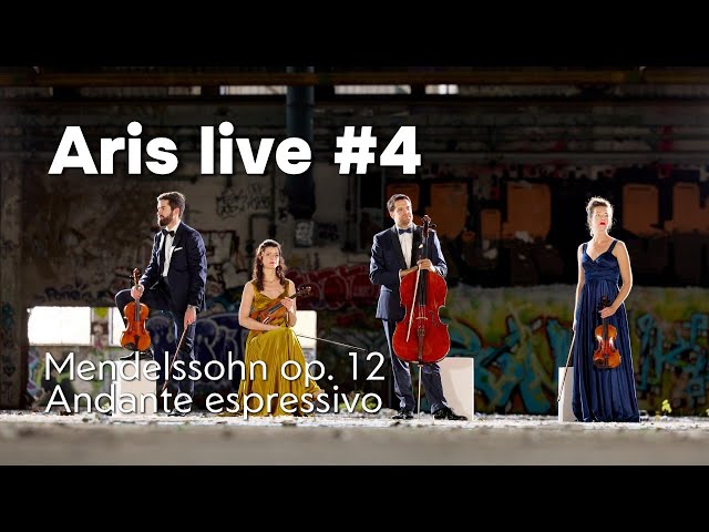 Mendelssohn: String quartet op. 12 - Andante espressivo - Aris live #4