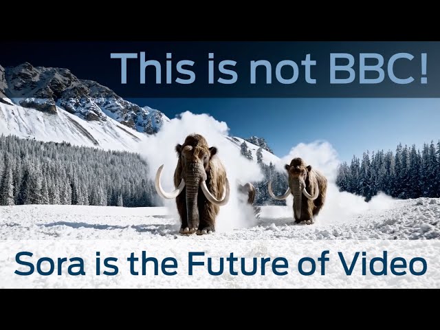 This is not BBC! OpenAI Sora is the Future of Video