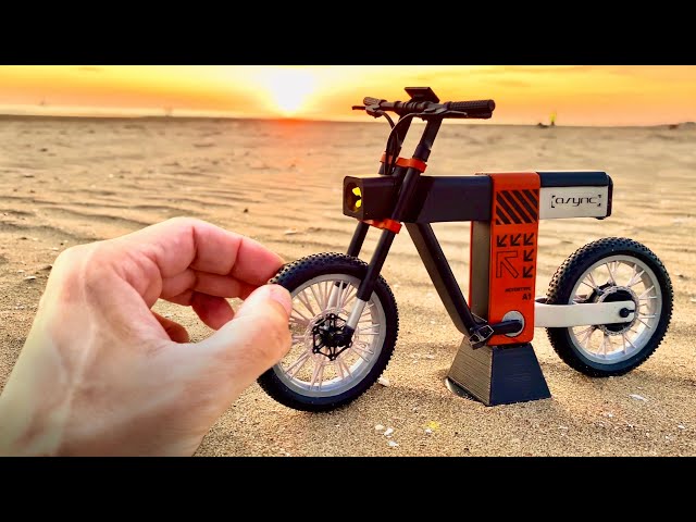 I Built a Mini E-Bike - City POV