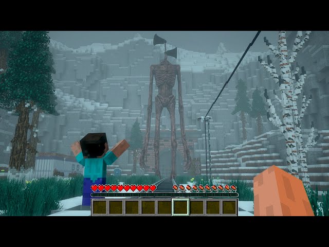HOW CAN WE ESCAPE FROM THE SIREN HEAD IN MINECRAFT