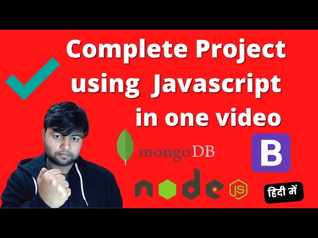 🔥Complete Dynamic Web Project Using Node Js, Express and MongoDB in one video in Hindi