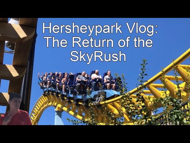 Hersheypark September 2021 Vlog-featuring a reopened SkyRush