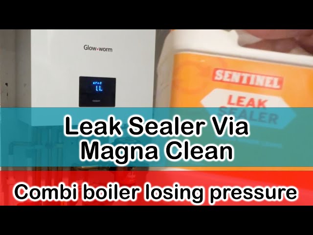 Leak Sealer Via Magna Clean  |   New Vaillant Combi boiler losing pressure | Step by Step video