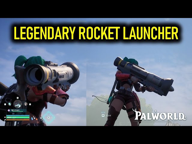 How to get Legendary Rocket Launcher | Palworld: Jetragon Location