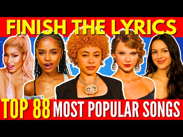 FINISH THE LYRICS - Most Popular Songs EVER (1990 - 2024) 📀MEGA CHALLENGE📢🎵