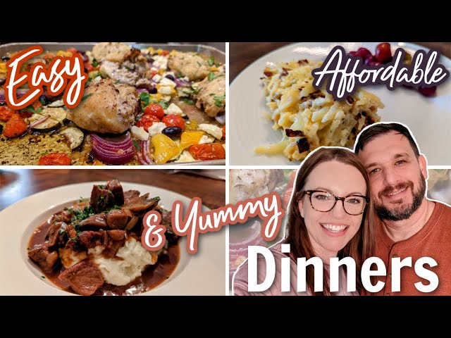 3 EASY WEEKNIGHT DINNERS | WINNER DINNERS | AFFORDABLE DINNER IDEAS | NO. 110