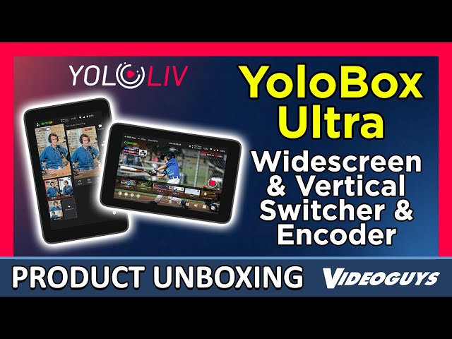 YoloLiv YoloBox Ultra Unboxing |  Vertical and Widescreen Switcher with NDI and ISO Recording