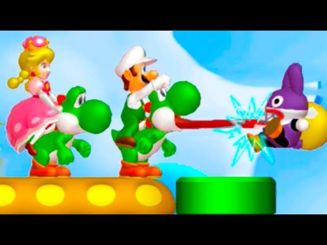New Super Mario Bros. U Deluxe – 3 Players (Nabbit + Toadette + Luigi) #13