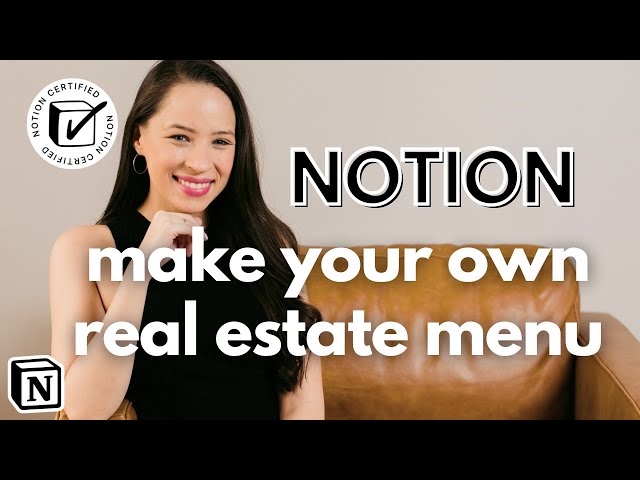 Creating a Real Estate Agent Dashboard in Notion with Buttons & Synced Blocks