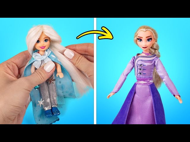 Elsa Grows Up! Total Doll Makeover Ideas