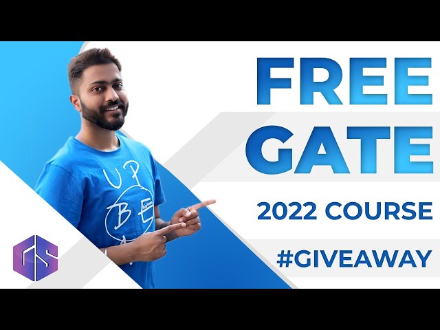GATE-2022 Course | Free Course #GIVEAWAY | फैला दो Video सब जगह