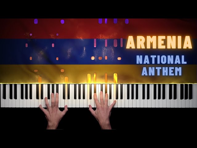 National Anthem of Armenia: "Mer Hayrenik" (Մեր Հայրենիք) | Piano Cover + Sheet Music