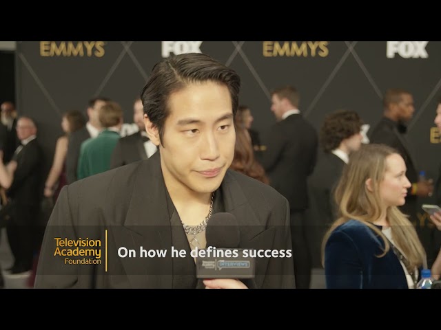 Nominee Young Mazino ("Beef") at the 75th Primetime Emmys - TelevisionAcademy.com/Interviews