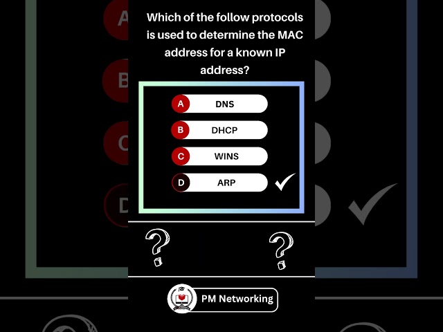 CCNA Exam Question with Answer #ccna #ccnp #network engineer #pmnetworking