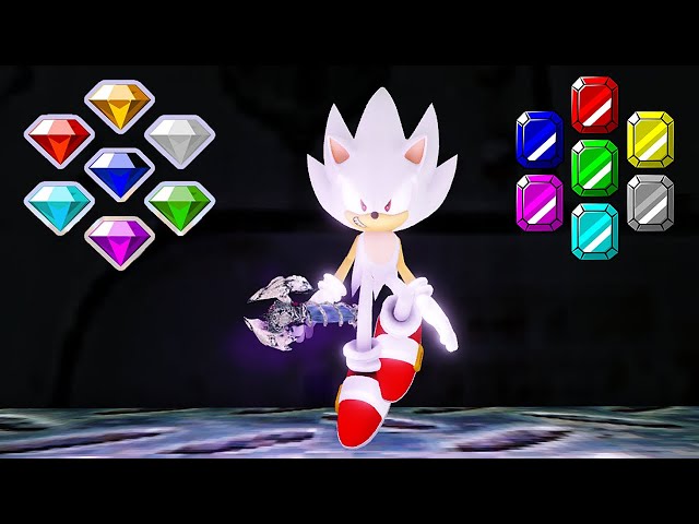 SONIC UNIVERSE RP *All Chaos and Sol Emeralds, Badges, Dark Sonic, Werehog and Super Scourge* Roblox