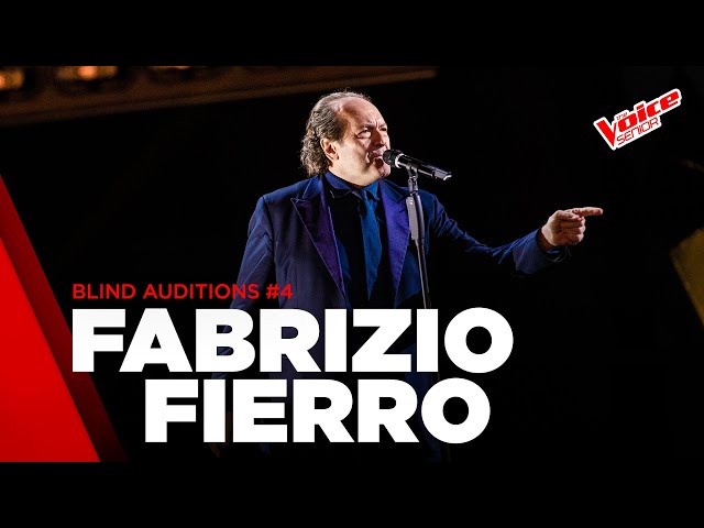 Fabrizio Fierro - “Knock on wood” | Blind Auditions #4 | The Voice Senior Italy | Stagione 2
