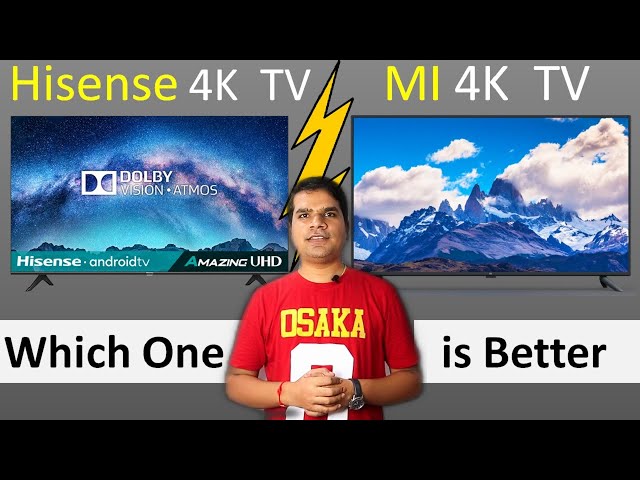 Hisense 4k TV vs Mi 4k TV [Full Comparison]  Mi 4k tv vs hisense 4k tv|