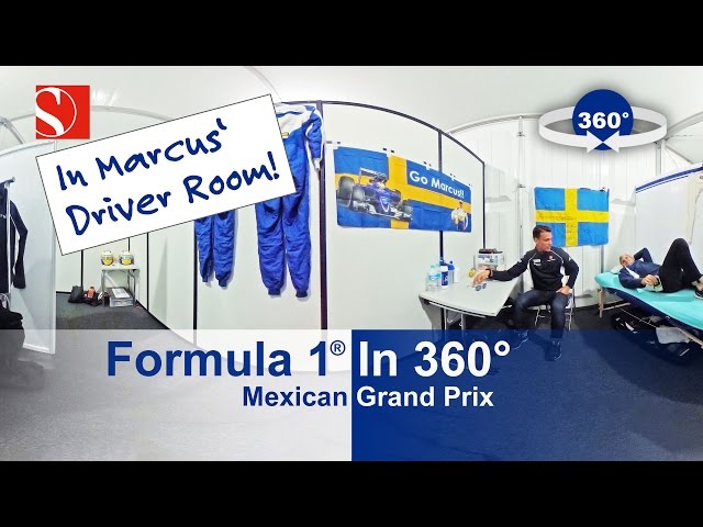 F1 in 360° - Mexican Grand Prix - Sauber F1 Team