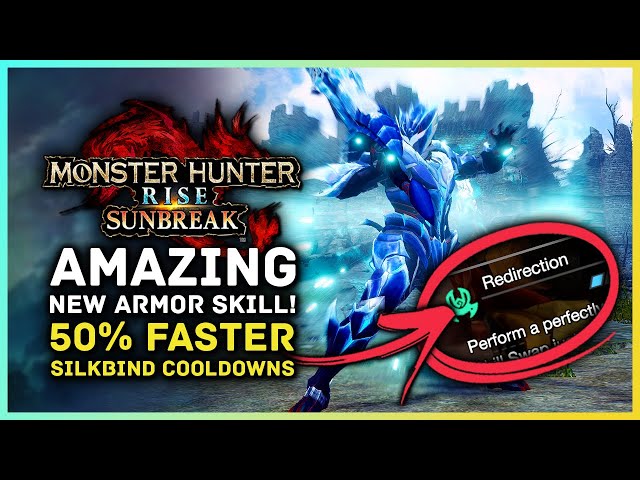 Monster Hunter Rise Sunbreak - 50% Faster Silkbind Skill Cooldowns! Game Changing New Armor Skill!