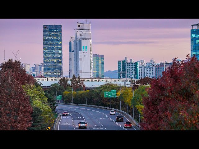 Seoul in Jazz | The Night View of the City | Sleep Study Work | Chill Vibes Cafe Music 4K HDR