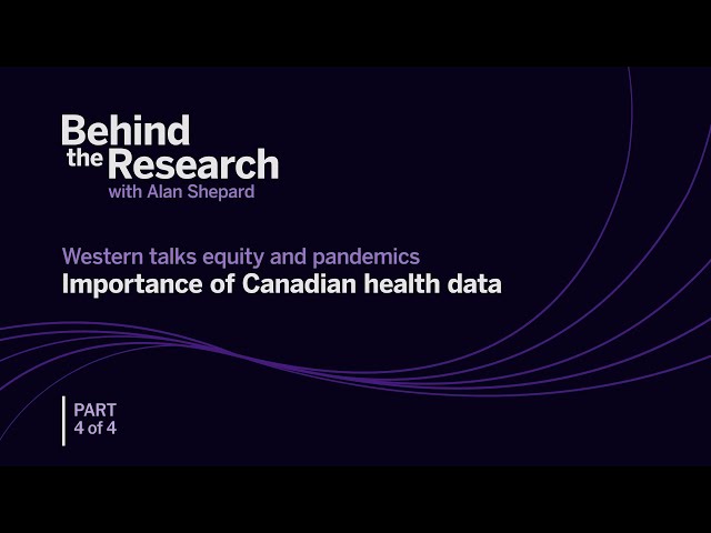 Chapter 4 - Importance of Canadian health data