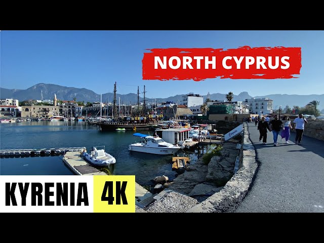 NORTH CYPRUS 🇨🇾 [4K] Kyrenia — Walking Tour