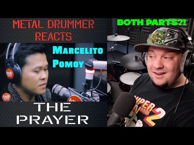 Metal Drummer Reacts to THE PRAYER (Marcelito Pomoy)
