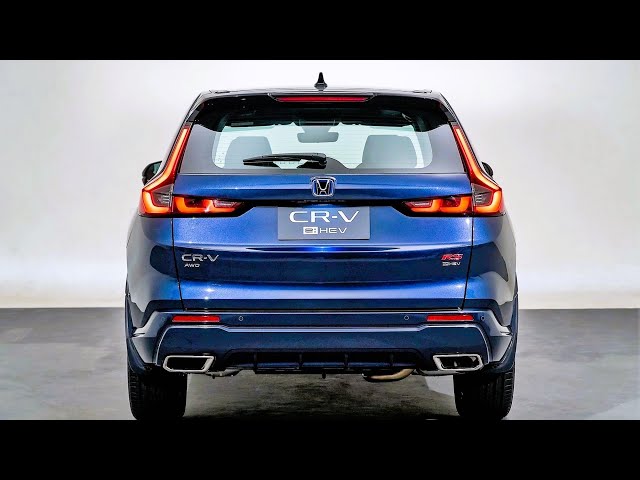 All-New 2023 Honda CR-V - New Features RS e:Hev & V-Tec Turbo SUV Variants