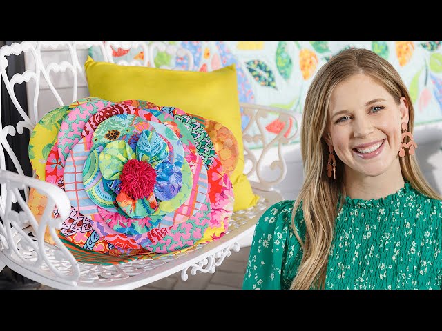 How to Make a Flower Petal Pillow - Free Project Tutorial