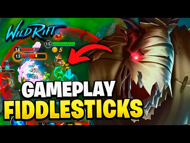 ¡FIDDLESTICKS GAMEPLAY COMPLETO! El Mejor JUNGLA de Wild Rift