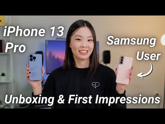 iPhone 13 Pro Unboxing & First Impressions | From a Samsung User