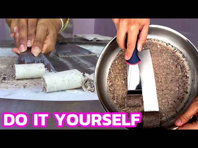 Ice Cream Rolls - Recipe & DIY Tutorial