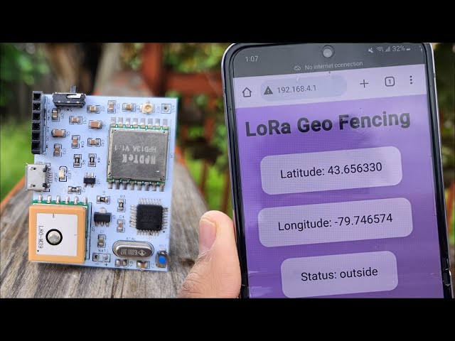 LoRa IoT Geo-Fencing: Advanced Monitoring of Targets with GPS, Arduino & ESP8266