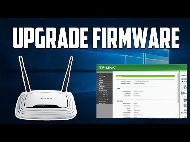How To Upgrade TP-Link Router Firmware