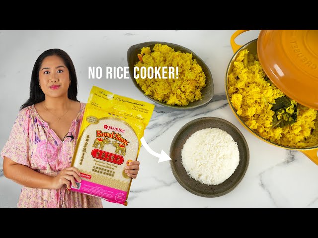 How to Cook Rice in A Pot | No Soaking