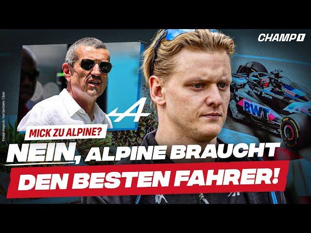 Wg. Mick: Steiner warnt Alpine / Newey zu Mercedes? / Binotto zu AM? / Alpine trennt sich von Ocon
