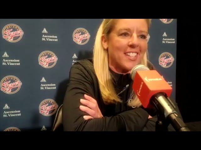Christie Sides pregame media before Indiana Fever at NY Liberty — on 0-2 start, patience and growth