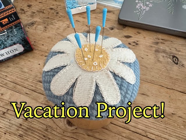 FUN pincushion project from OPEN GATE Quilts!