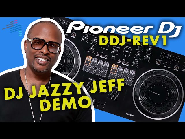 DJ Jazzy Jeff Throws Down On New $200 Pioneer DDJ-REV1 Controller!  👀