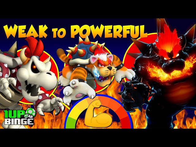 BOWSER'S Forms: Weak to Powerful 💪
