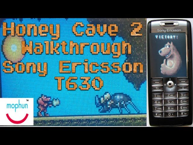 Honey Cave 2 Sony Ericsson T630 Mophun Game FULL WALKTHROUGH!