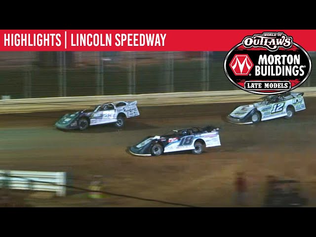World of Outlaws Morton Buildings Late Models Lincoln Speedway August 20th, 2020 | HIGHLIGHTS