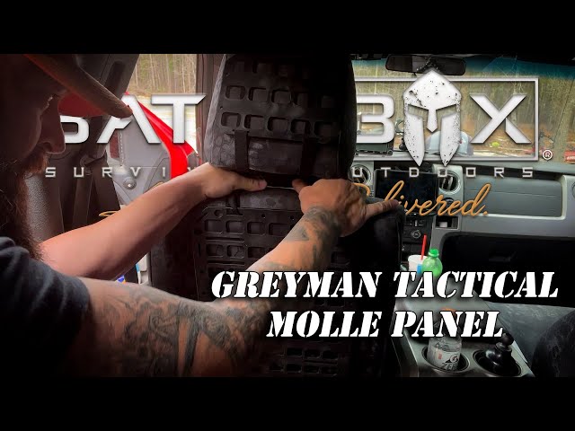 Greyman Tactical Rigid Molle Panels